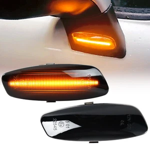 2x LED SEITENBLINKER Schwarz passend für PEUGEOT 207, 308 I, 408, 3008, 5008 E9 - Bild 1 von 11