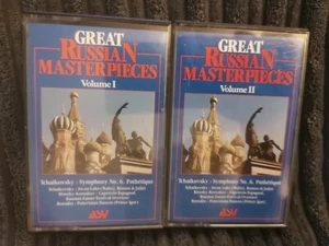 Great Russian Masterpieces - Volume 1 & 2 (Double Cassette Tape) - Bild 1 von 4