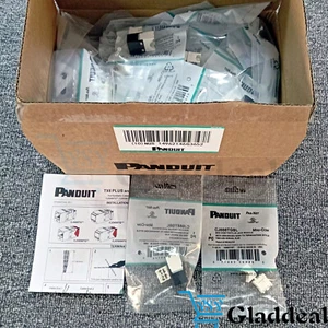 For Panduit Giga TX Cat6 jack black CJ688TGBL BOX OF 50. Free shipping！ - Afbeelding 1 van 8