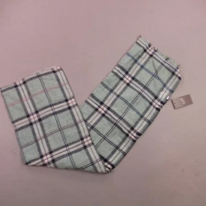 J Jill Scarf Womens One Size Plaid Polyester Blend - Picture 1 of 5