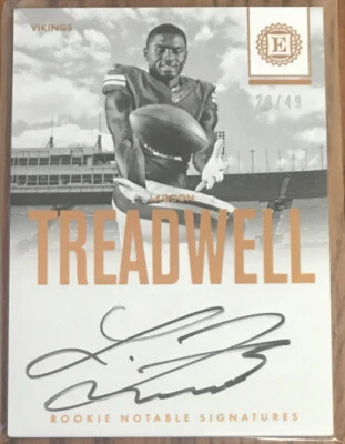 2016 Panini Encased Rookie Notable Signatures EXCHANGE Laquon Treadwell RNI-LT - Image 1 of 3