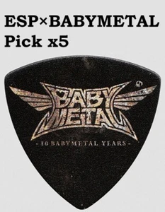 ESP PA-BM10 ESP x BABYMETAL Pick Juego de 5 Piezas PVC Duro 1,0 mm Todo Color - Imagen 1 de 3