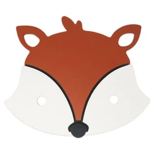 Decorazione Murale in legno Volpe Arredo Animali Cameretta Bimbi Decorazione  - Picture 1 of 3