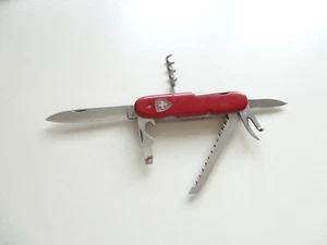 Cuchillo suizo Wenger Switzerland Wengerinox 1960 Old Cross Sackmesser Couteau - Imagen 1 de 10