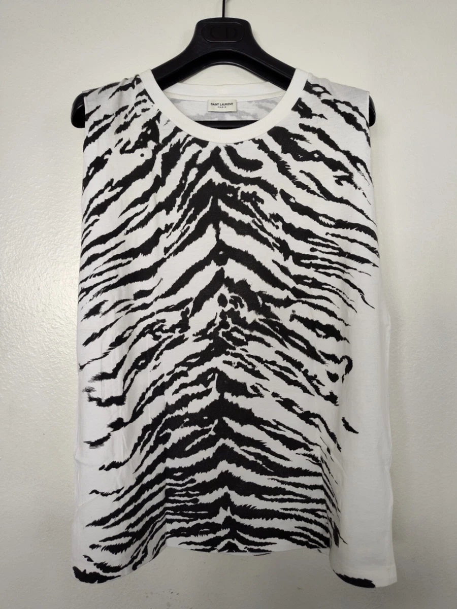 トップス 2012 SAINT LAURENT PARIS Snake tank top Thumbnail-761275Y37EC9744_A.