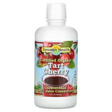 Dynamic Health Organic Tart Cherry, Unsweetened 100%Concentrate, 473 ml
