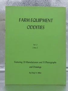 Farm Equipment Oddities Vol. 2 J Thru Z By Daryl A. Miller Photos & Drawings PB - Picture 1 of 3