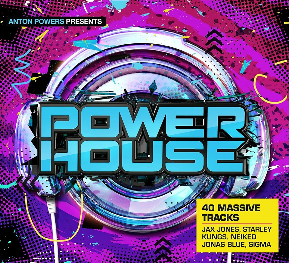 Anton Powers Presents: Power House - Various Artists (2017) 2 CDs 40 Tracks VGC! - Image 1 of 1