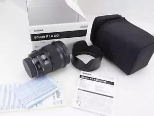 für Nikon AF, SIGMA 50mm f/1.4 DG ART, Objektiv - Bild 1 von 6