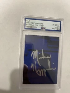 85241218 Mike Krzyzewski Duke Coach Legend PSA DNA Authentic Cut Auto - Picture 1 of 3