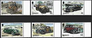 1999 Jersey Sg 905/10 Vintage Cars (3rd series) Centenary Motoring in Jersey MNH - Picture 1 of 2