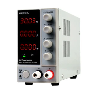 30/60/120V 6/10A verstellbares Tischnetzteil Labor variabel, 4-Bit LED-Display - Bild 1 von 15