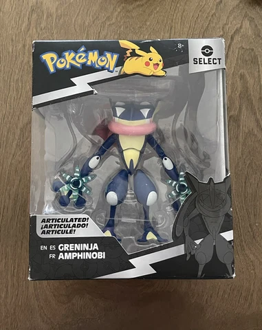 Pokemon Jazwares Select Articulated Greninja Figure Articulated   NEW  bxs Cover