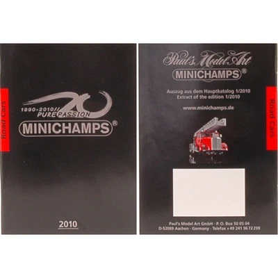 CATALOGO MINICHAMPS 2010 AUTO STRADALI 1:43 FORMATO A6 PAG.67 Minichamps Catalog - Immagine 1 di 3