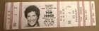 TOM JONES RARE UNUSED CONCERT TICKET JACKSON, MS 04/22/1988