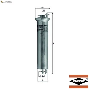 KRAFTSTOFFFILTER KL 96 FÜR ALPINA BMW 5/E39/X/SAV 7/E38 X5/E53 M60 B30 3.2L 6cyl - Picture 1 of 10