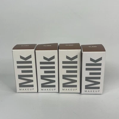 Lot Of 4 Milk Makeup Dewy Cream Highlighter Stick FLASH  .24 Oz / 6.7g New - Image 1 of 4