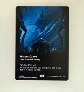 Magic the Gathering - Watery Grave (Borderless) Edge of Eternities Regular NM - Picture 1 of 2
