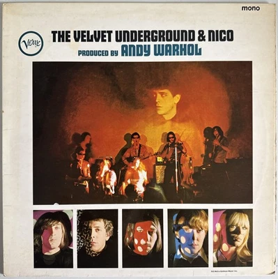 THE VELVET UNDERGROUND & NICO VINYL LP VERVE UK MONO 1967 ANDY WARHOL - Image 1 of 4