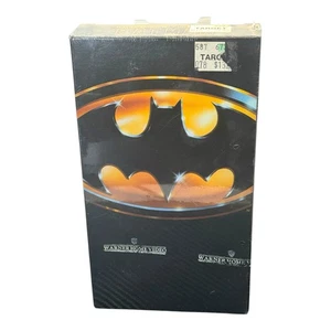 BATMAN 1989 VHS Tape Warner Home Video Watermark Factory Sealed - Imagen 1 de 7
