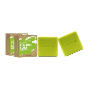 Mancode Tea Tree Soap For Face & Body Each 125g Pack Of 2 - Picture 1 of 4