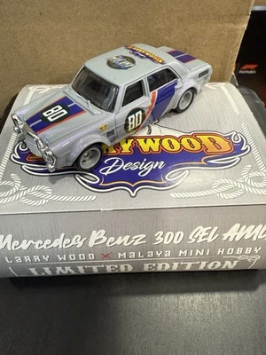 Hot Wheels Malaya Hobby Larry Wood Collaboration Mercedes Benz 300SEL AMG - Image 1 of 4