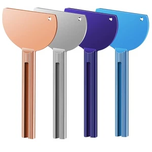 4PCS Toothpaste Squeezer,Tube Squeezer, Metal Tube Presser Tube Roller Tube W... - Picture 1 of 9