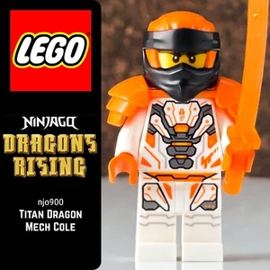๐ LEGO Titan Dragon Mech Cole Minifigure njo900 Ninjago Dragons Rising Season 2 - Foto 1 di 7