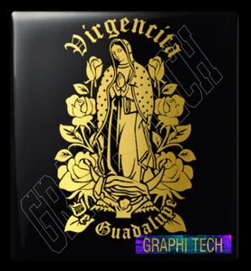 VIRGENCITA DE GUADALUPE  STICKER DECAL CALCOMANIA DE VINILO 15" - Picture 1 of 6
