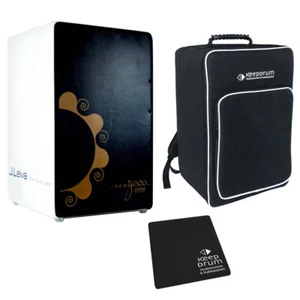 J.Leiva Zoco Black and White Cajon + Bolsa + Almohadilla - Imagen 1 de 3