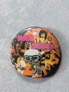 Vintage 80er Black Sabbath Pin Anstecker gekauft um 1986 - Bild 1 von 4