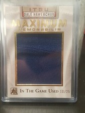 Dale Hawerchuk 2014-'15 Maximum Memorabilia 10/25 In The Game Used MM-DH2...