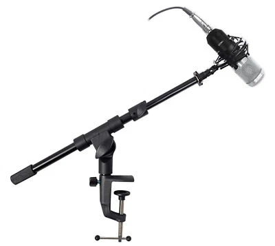 Rockville RCM01 Pro Studio Recording Condenser Microphone Mic+Shock Mount+Stand - Image 1 of 4