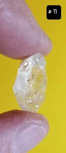 4 g. LAKE COUNTY CA 2 Stück DIAMANTEN Kristall Edelsteine Konocti Mond Tränen Clearlake 11 - Bild 1 von 5