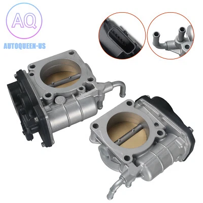 Cuerpo del acelerador L+R para Nissan 350Z FX35 2009-2012 INFINITI Q50 G35 EX35 3,5 L  Foto 1 de 4