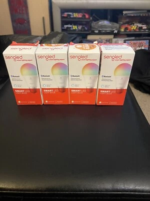 4 PK Sengled‎ ‎B11 N1EW Light Bulb Multicolor Bluetooth Alexa Amazon Echo - Image 1 of 4