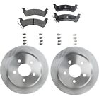 Rear Brake Disc Rotors and Pads Kit For Jeep Grand Cherokee 1994 1995 1996-1998