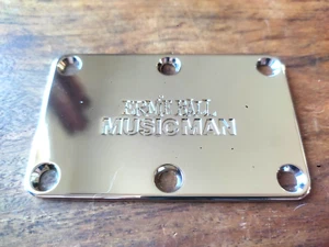 neck plate MUSIC MAN BASS / BASS CHROME - Picture 1 of 3