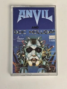 ANVIL Cassette Tape Rock Metal Rare Import Anvil and Doc Holiday Paper Label - Picture 1 of 8