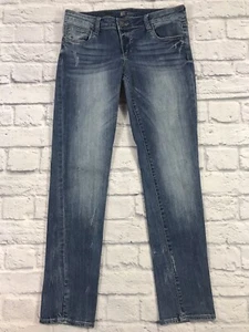 Kut From the Kloth Boyfriend Size 4 straight distressed Jeans Denim - Picture 1 of 8