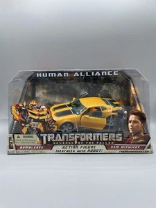 Authentic Hasbro Transformers ROTF Human Alliance Bumblebee & Sam Witwicky NEW - Picture 1 of 7