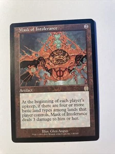 MTG Mask of Intolerance – Apocalypse Magic the Gathering Card # 138 - Picture 1 of 1