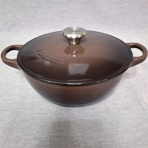Le Creuset Marmite 18cm Ganache (Chocolate Brown) - Picture 1 of 19