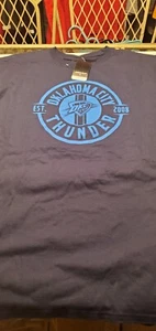 Oklahoma City Thunder NBA Team Apparel shirt XXL dark blue - Picture 1 of 3