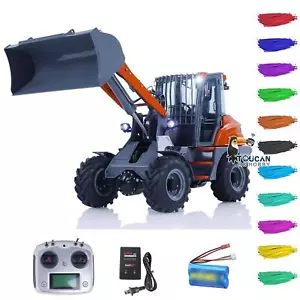 On Sale LESU 1/14 Hydraulic RC Wheeled Loader AOUEMCL8 RTR Radio Control Vehicle - Picture 1 of 12