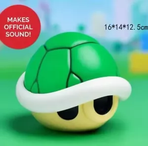 Super Mario Bros Koopa Green Shell Light Bowser W Sound NEW Cosplay Kids Decor - Picture 1 of 3