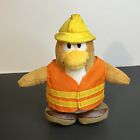 Club Penguin Construction Worker Plush Toy Disney Pacific Jakks