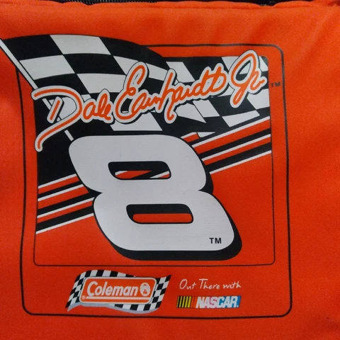 Coleman Dale Earnhardt Jr Nascar Soft Cooler W/ Fold Down 2 Can Holder Cover