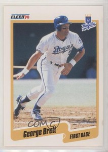 1990 Fleer George Brett #103 HOF