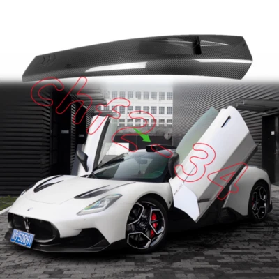 For Maserati MC20 Coupe 2020-25 Dry Carbon Fiber Roof Front Air Vent Outlet Trim - Image 1 of 4